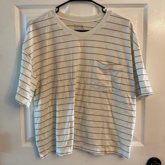 Time and Tru Tops - Tee with Chest Pocket